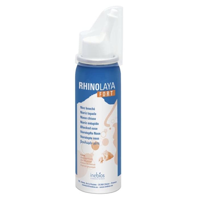 RHINOLAYA FORT INEBIOS Himalajų druskos nosies purškalas, 50 ml-1