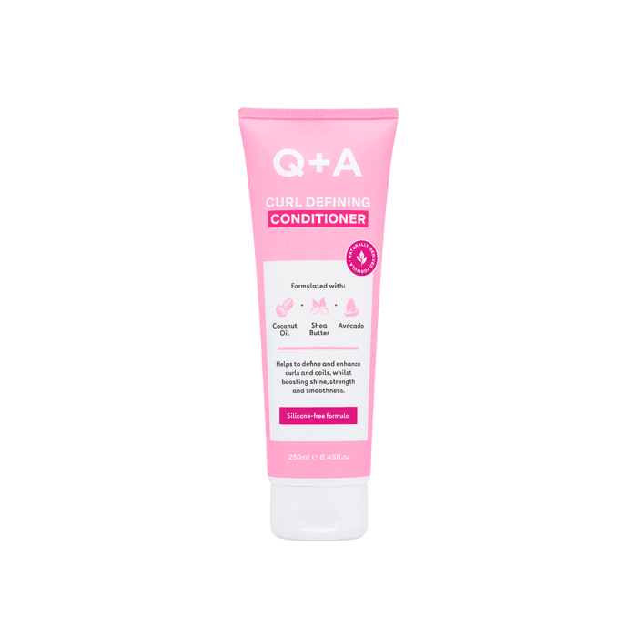 Q+A kondicionierius garbanotiems plaukams, 250 ml
