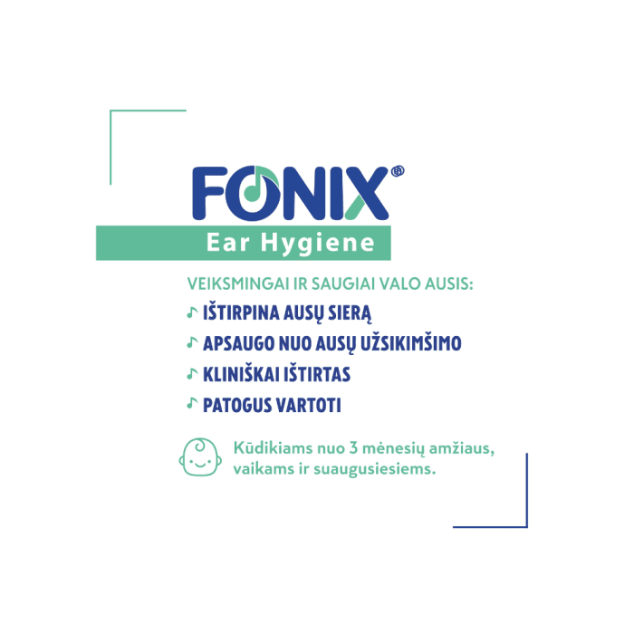 FONIX purškalas EAR HYGIENE, 30 ml-2