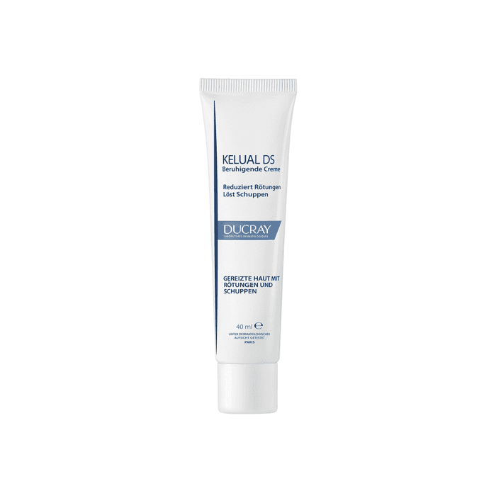 DUCRAY pleiskanojančios veido, kūno ir galvos odos kremas KELUAL DS, 40 ml