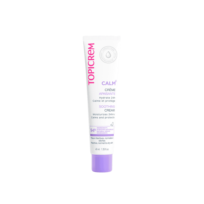 TOPICREM kremas reaktyviai, jautriai odai CALM+, 40 ml