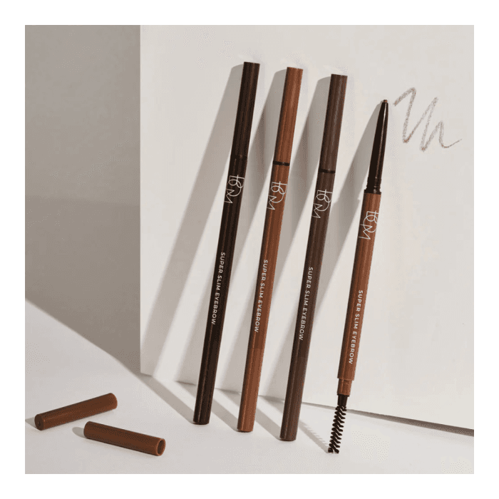 BOM antakių pieštukas SUPER SLIM #01 CHARCOAL BROWN, 0.1 g-1