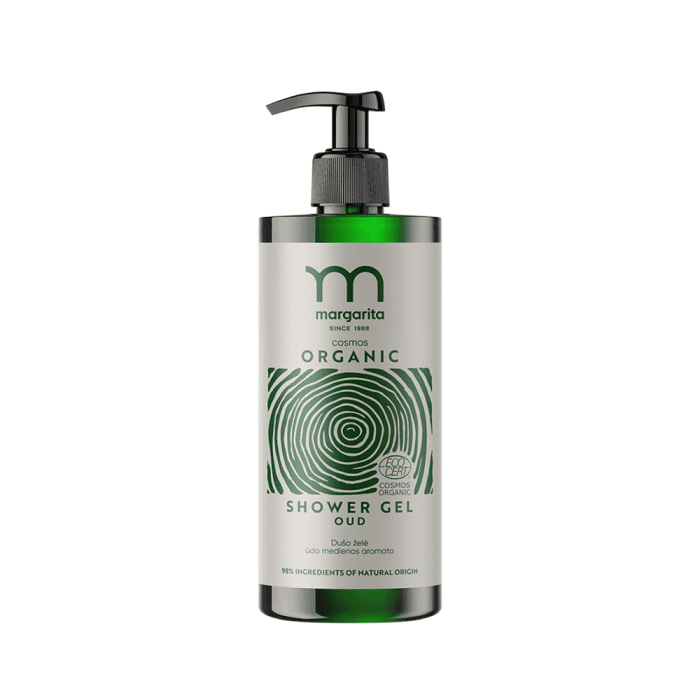 MARGARITA COSMOS ORGANIC dušo želė ūdo medienos aromato 400 ml, 400 ml