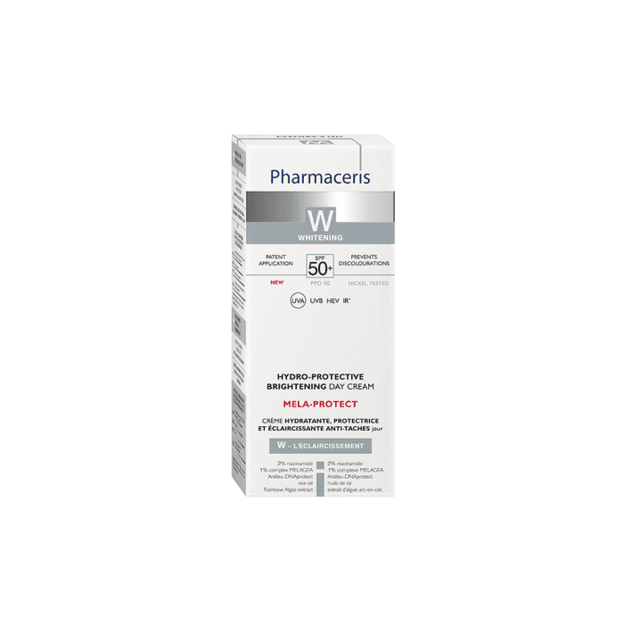 PHARMACERIS W skaistinamasis dieninis veido kremas MELA-PROTECT, SPF 50, 50 ml-1