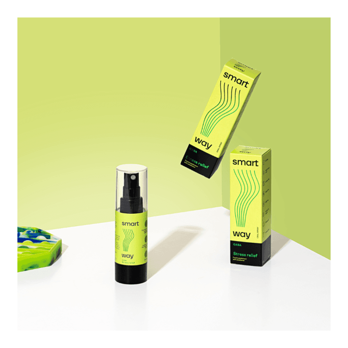 SMART WAY purškiamas maisto papildas GABA STRESS RELIEF, 30 ml-2