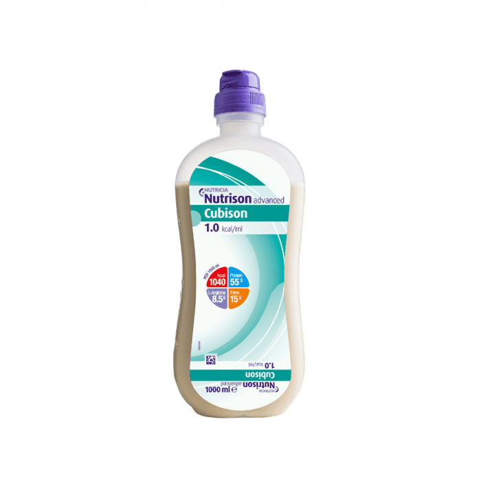 NUTRISON advanced cubison 1 kcal/ml, 1000 ML, 8 vnt.