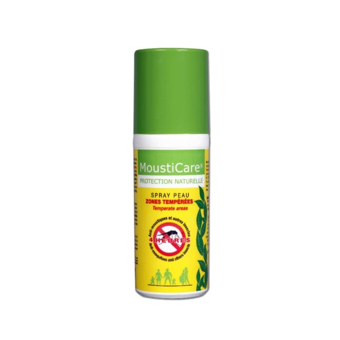 MOUSTICARE purškalas nuo uodų, kitų geliančių vabzdžių ir erkių, nuo 3 m., 50 ml
