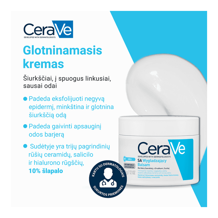 CERAVE drėkinamasis veido ir kūno kremas, 340 g-1