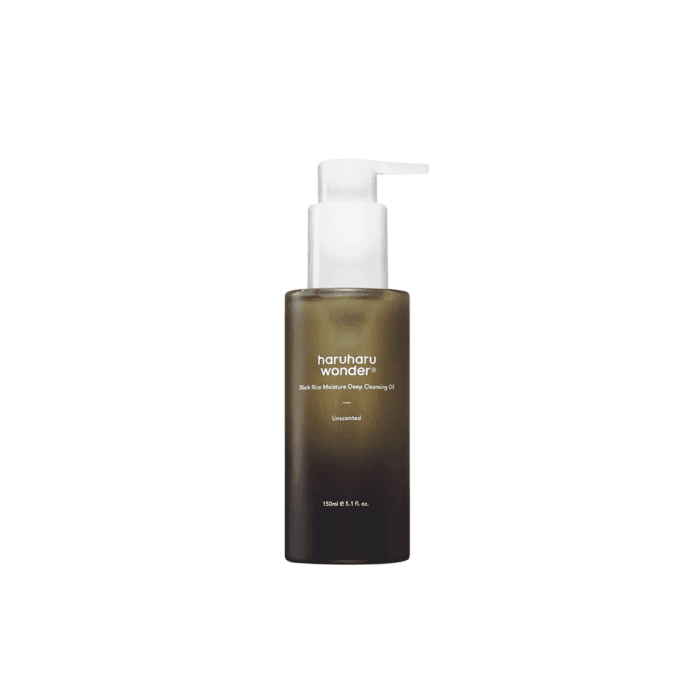 HARUHARU WONDER valomasis veido aliejus su juodaisiais ryžiais, Black Rice Moisture Deep Cleansing Oil, 150 ml
