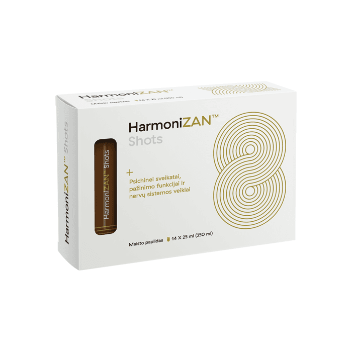 HARMONIZAN SHOTS, nuo 12 m., 14 buteliukų