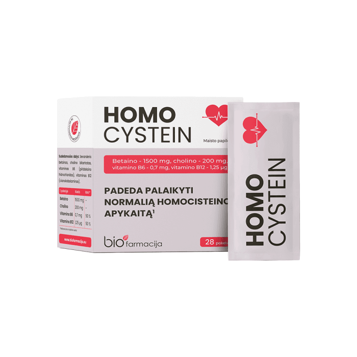 Homocystein, 28 paketėlių