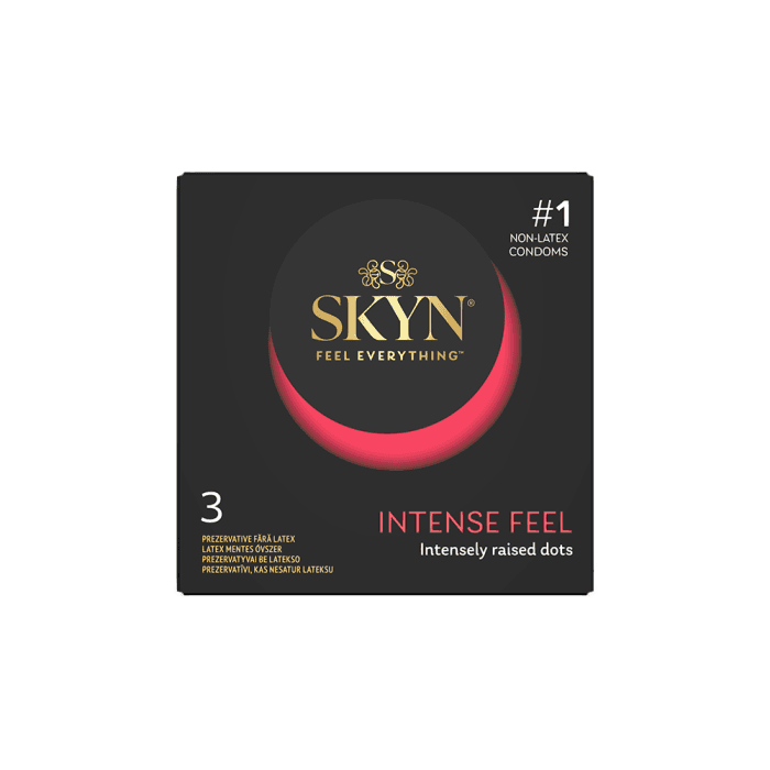 LIFESTYLES prezervatyvai SKYN INTENSE FEEL, 3 vnt.-1