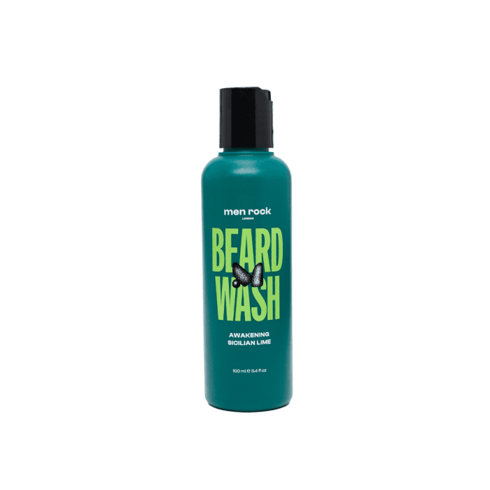 MEN ROCK barzdos šampūnas AWAKEKENING SICILIAN LIME BEARD WASH, 100 ml