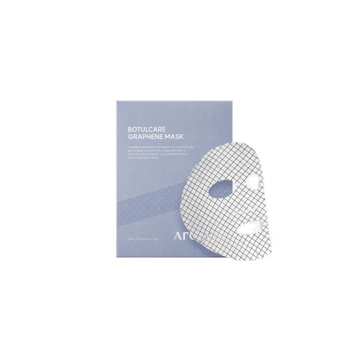 AROCELL veido kaukių rinkinys,  BOTULCARE GRAPHENE MASK, 5 vnt.,, 125 ml+5 vnt-1