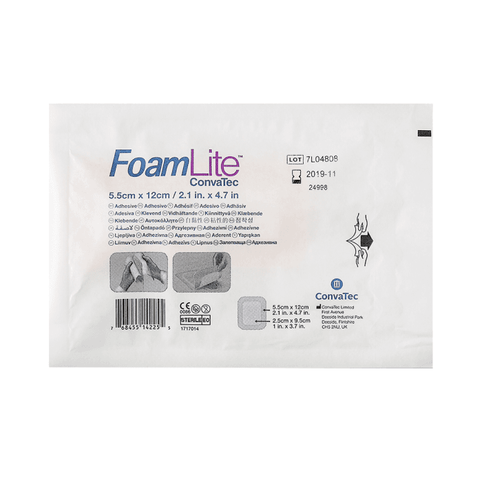 FOAM LITE tvarstis CONVATEC, 5,5 cm x 12 cm, 10 vnt.-1