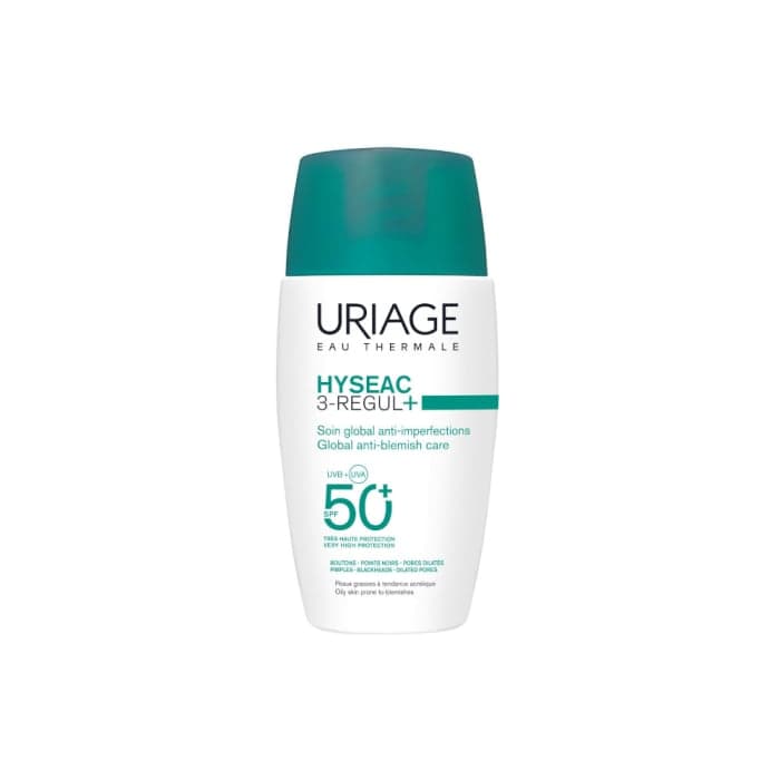 URIAGE, emulsija HYSEAC 3 REGUL+, SPF50+, 50 ml