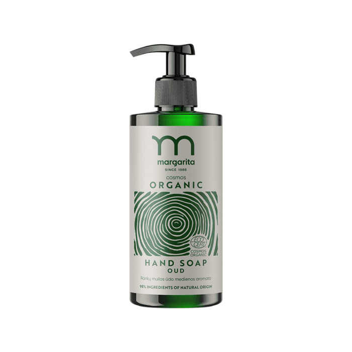 MARGARITA COSMOS ORGANIC rankų muilas ūdo medienos aromato 300 ml, 300 ml