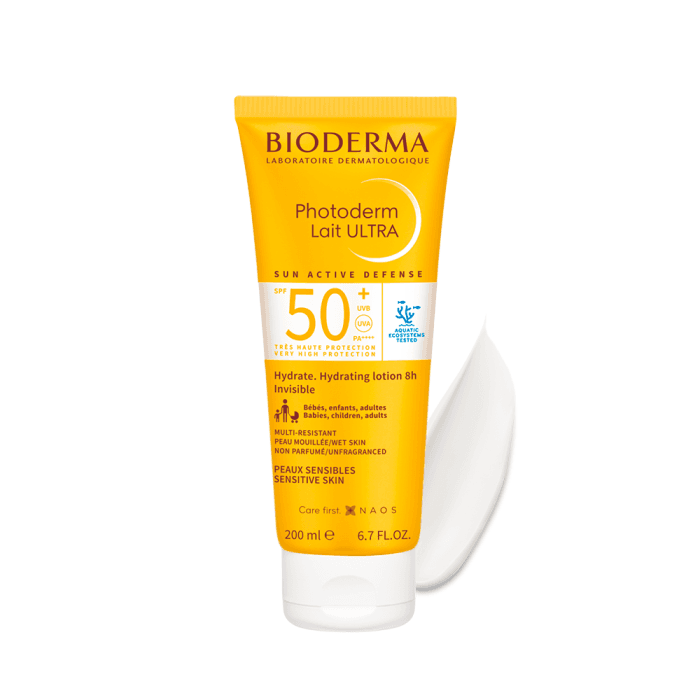 BIODERMA apsauginis losjonas nuo saulės, PHOTODERM LAIT ULTRA SPF50+, 200 ml-1