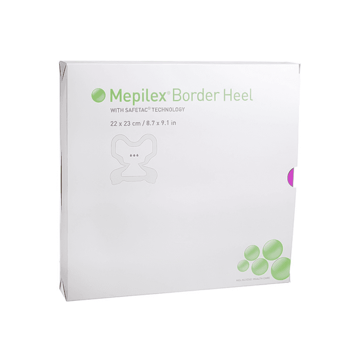 MEPILEX silikoninis tvarstis BORDER HEEL, 22 x 23 cm, 10 vnt.