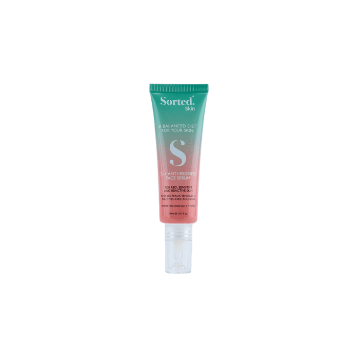 SORTED SKIN, "3 in 1" Serumas raustančiai odai, 30 ml