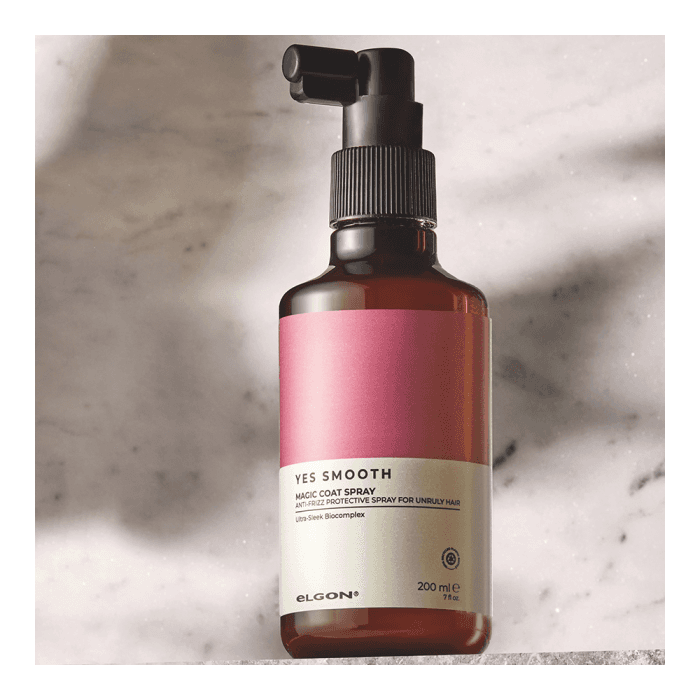 ELGON glotninamasis purškiklis veltis linkusiems plaukams YES SMOOTH MAGIC-COAT SPRAY, 200 ml-1