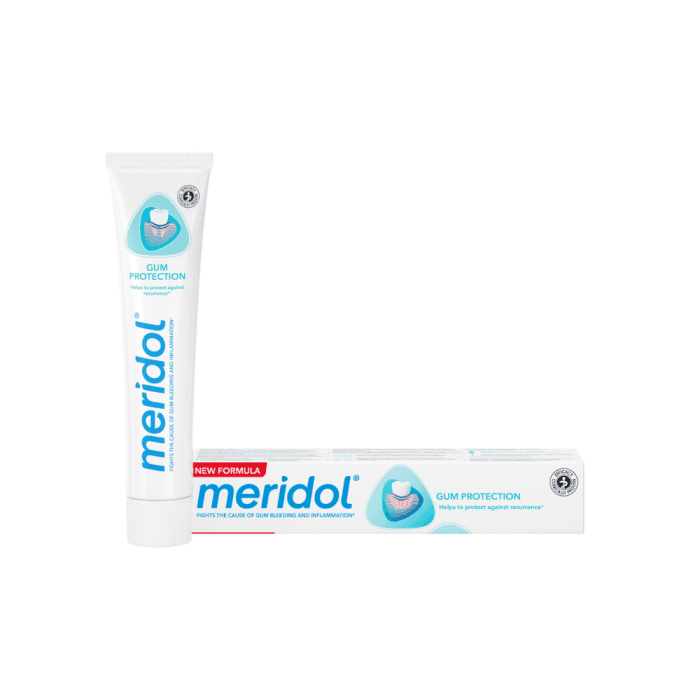 MERIDOL dantų pasta dantenų apsaugai GUM PROTECTION (1400 ppm F), 75 ml