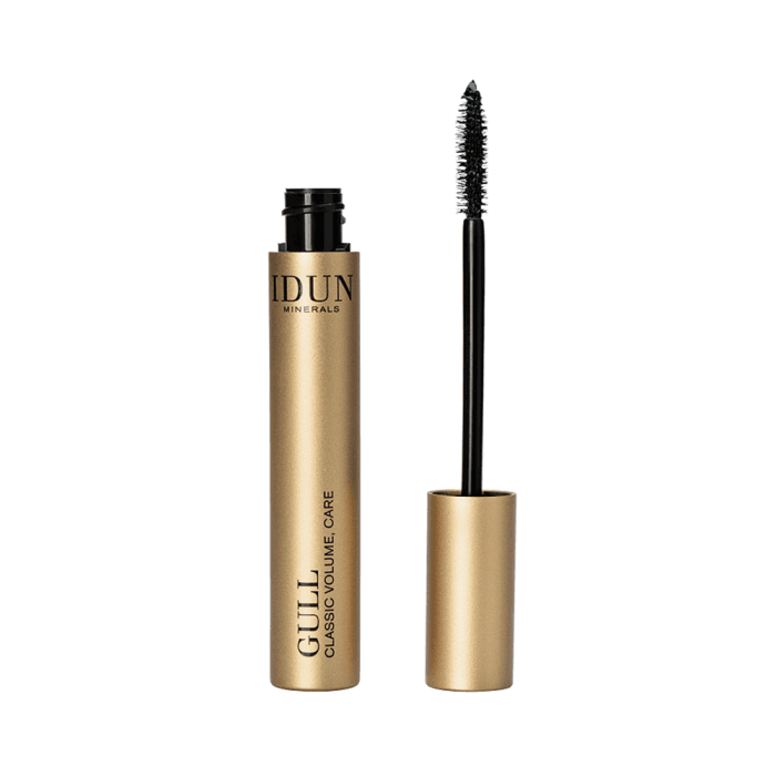IDUN MINERALS apimties suteikiantis blakstienų tušas GULL, juoda spalva, Nr. 5010, 11.5 ml-1