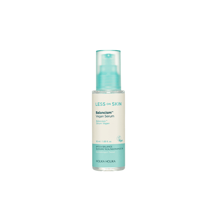 HOLIKA HOLIKA veido serumas LESS ON SKIN BALANCISM VEGAN SERUM, 50 ml