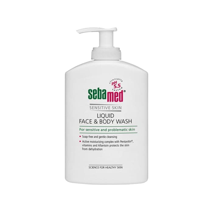 SEBAMED prausiamoji veido ir kūno emulsija su dozatoriumi, 300 ml