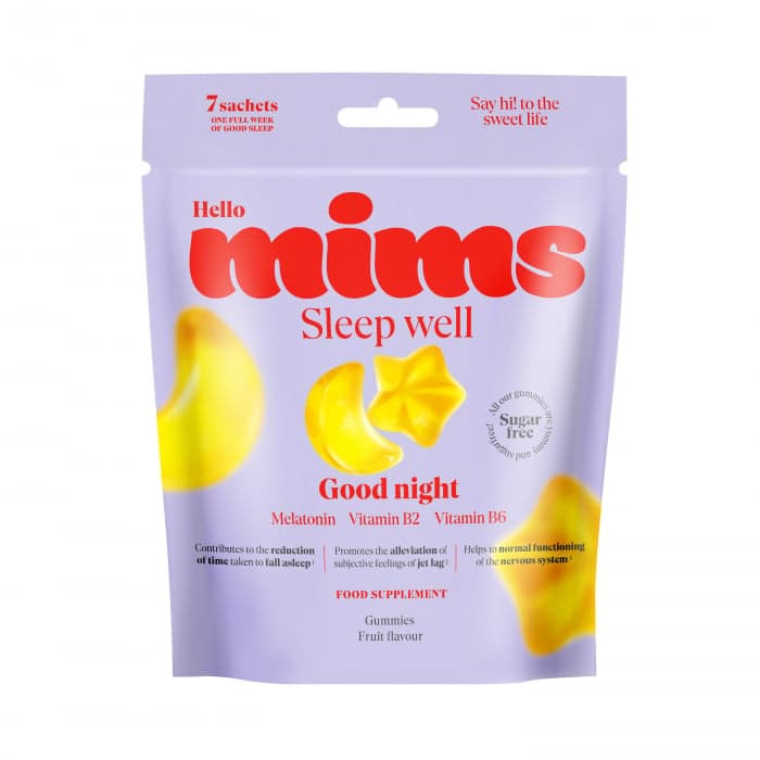 MIMS, MIEGUI maisto papildas, 35 guminukų