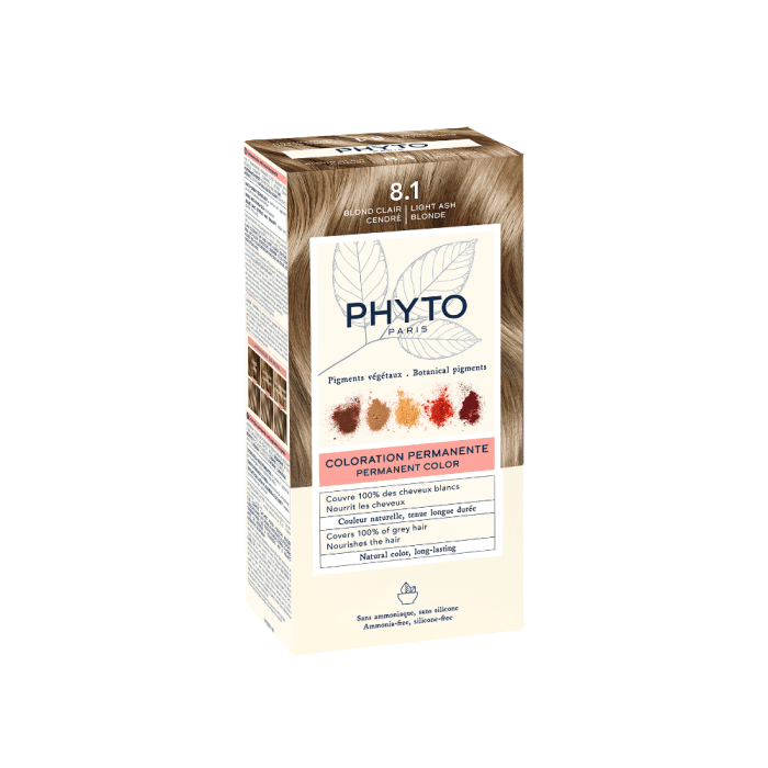 PHYTO plaukų dažai COLOR, Nr. 8.1, 1 vnt.