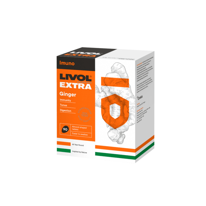 LIVOL EXTRA IMBIERAS, 90 tablečių