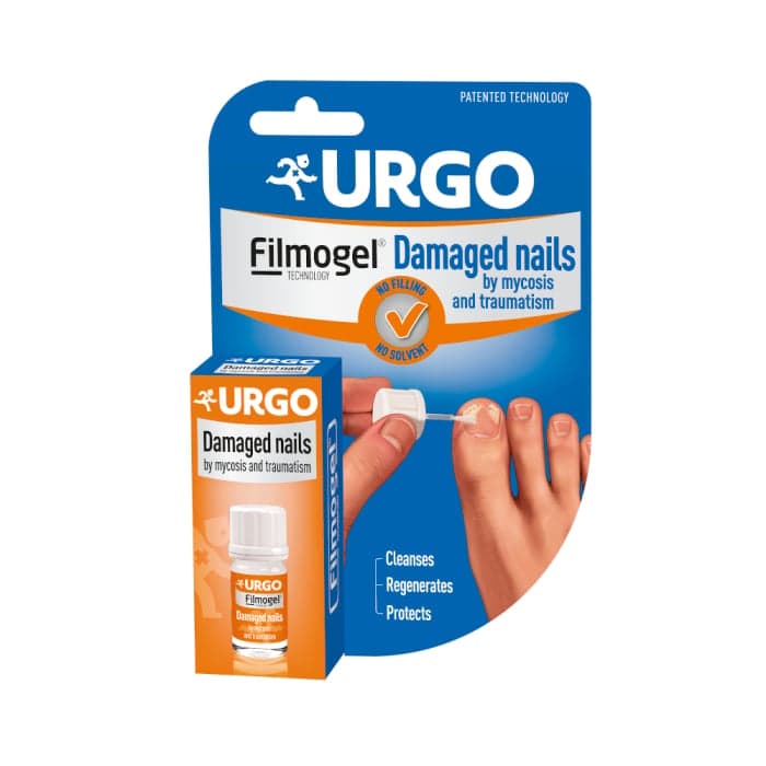 URGO priemonė pažeistiems nagams DAMAGED NAILS, 3.3 ml