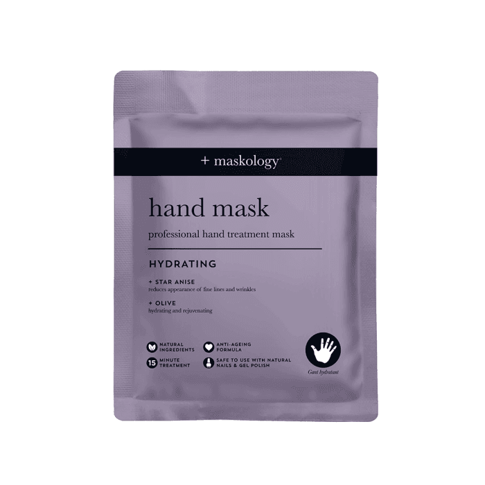 MASKOLOGY rankų kaukė-pirštinės, 1 pora, 1 vnt.