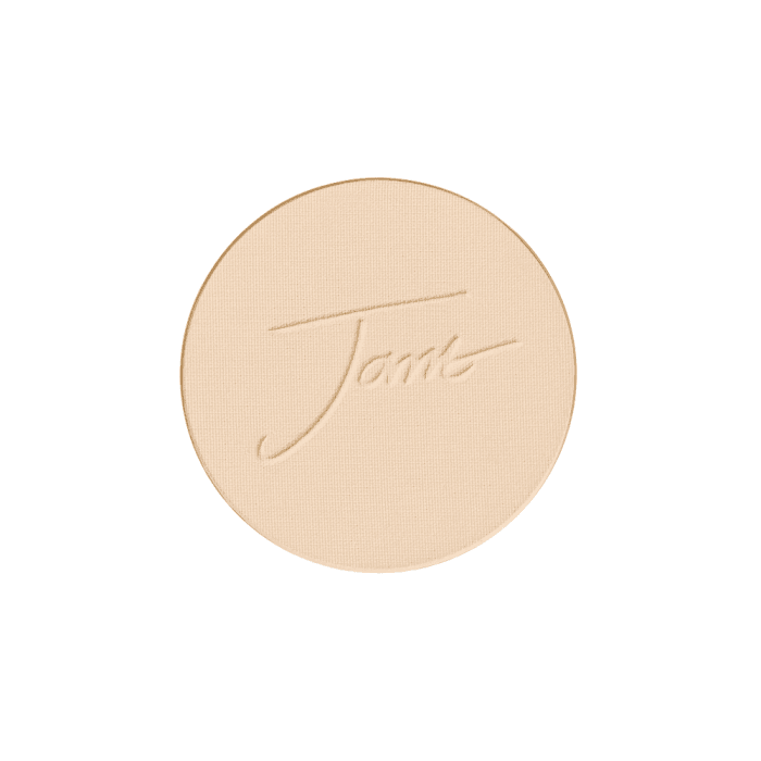 JANE IREDALE presuotos mineralinės pudros papildymas WARM SILK, SPF 20, 1 vnt., 9.9 g
