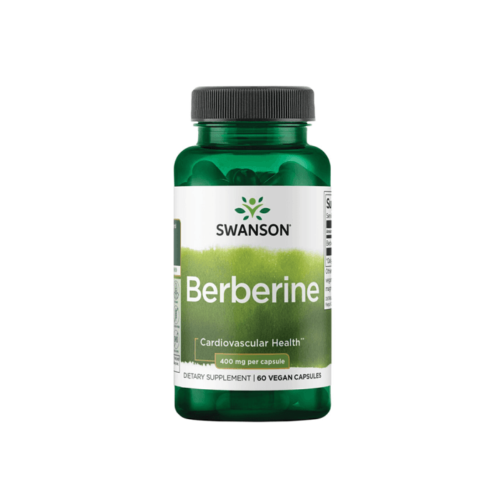 SWANSON BERBERINAS (natūralus), 60 kapsulių