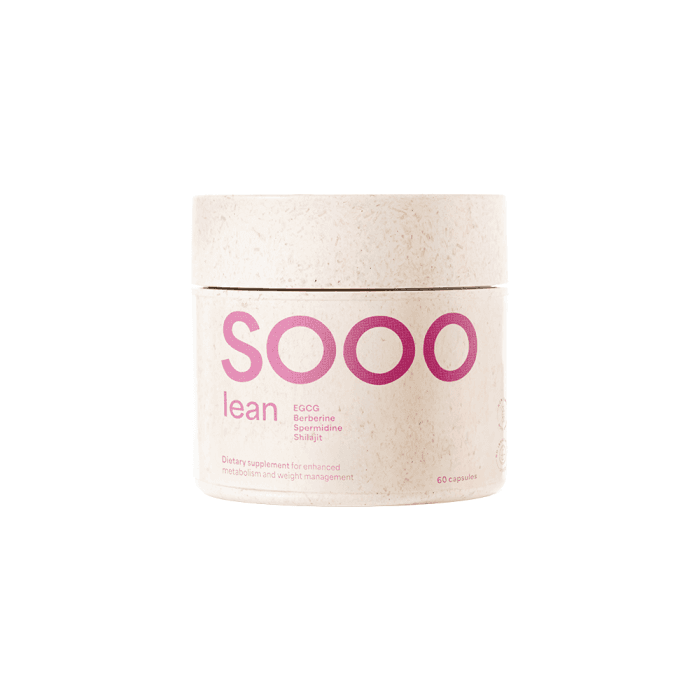 SOOO lean: Berberine, Spermidine, Shilajit, EGCG, 60 Kapsulės