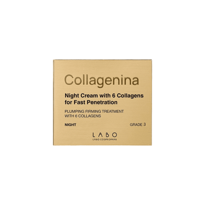 COLLAGENINA naktinis kremas su 6 kolagenais, 3 lygis, 50 ml-2
