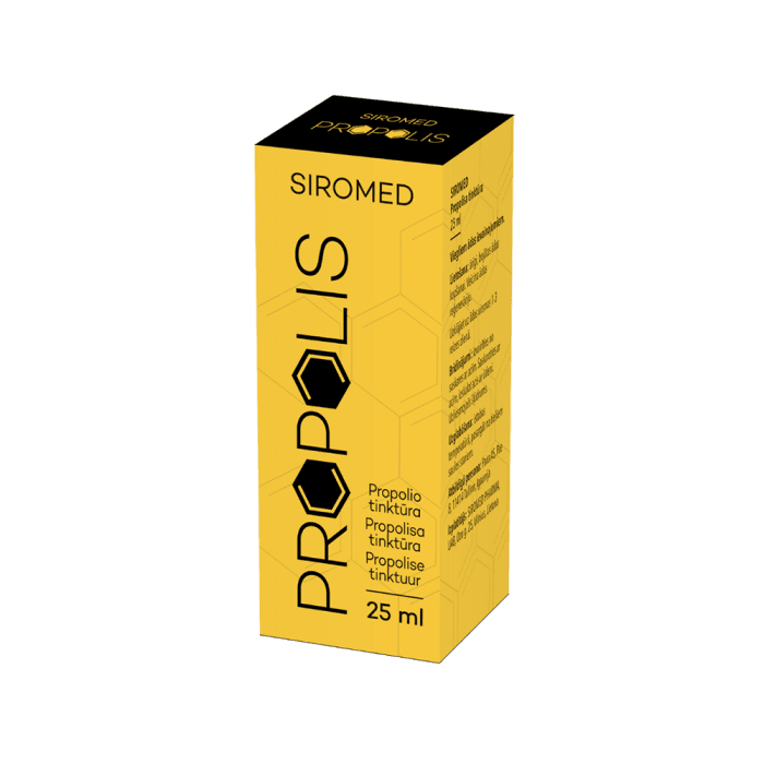 SIROMED tinktūra PROPOLIS, 25 ml