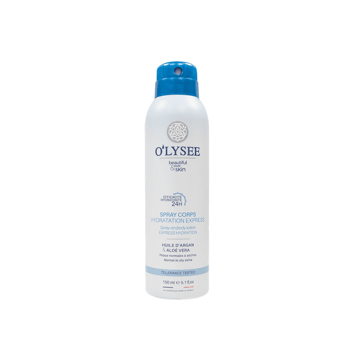 O'LYSEE purškiamas drėkinamasis kūno losjonas EXPRESS, 150 ml