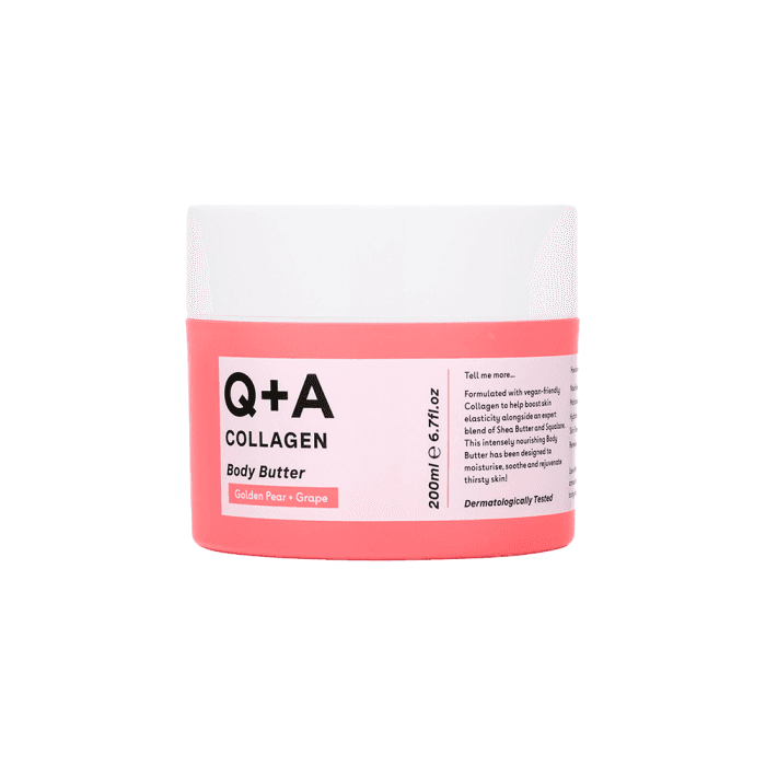 Q+A kūno sviestas su kolagenu, 200 ml