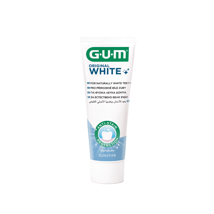 SUNSTAR GUM balinamoji dantų pasta ORIGINAL WHITE, 75 ml-1