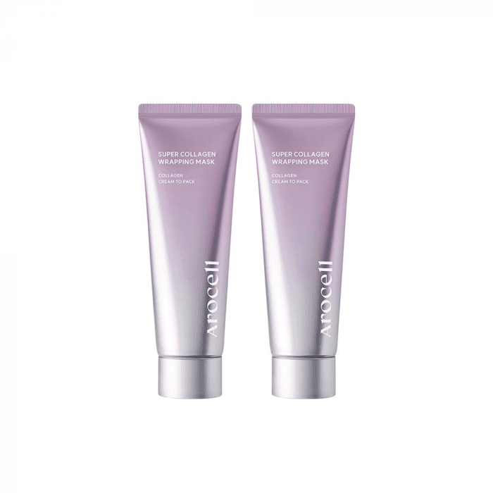 AROCELL veido kaukė su kolagenu, SUPER COLLAGEN WRAPPING MASK, 80 ml-2