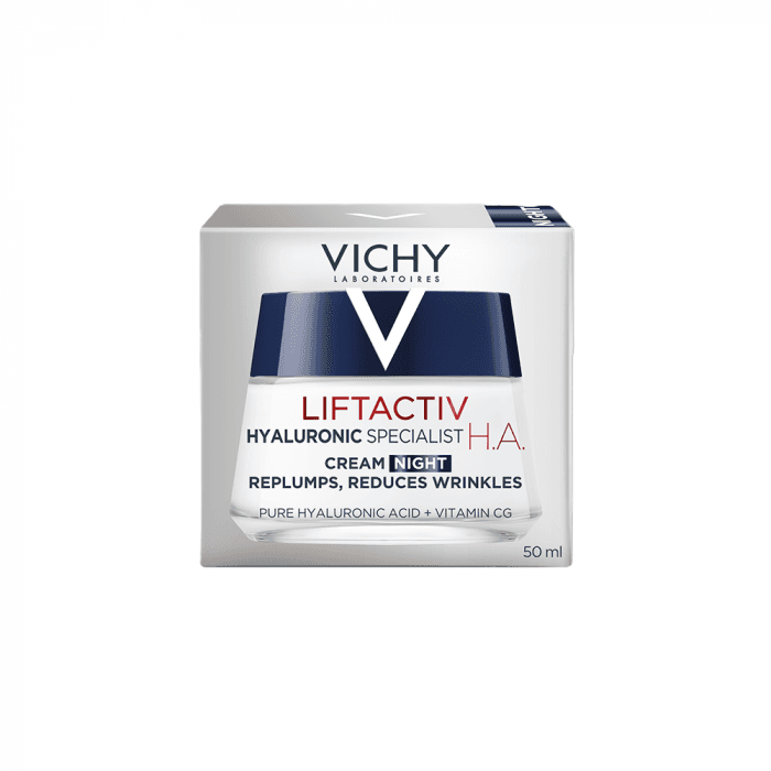 VICHY, stangrinamasis naktinis kremas, LIFTACTIV HYALURONIC SPECIALIST H.A., 50 ml-1