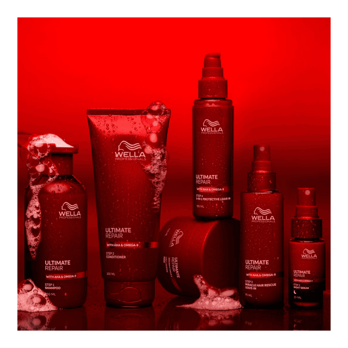 WELLA PROFESSIONALS intensyvaus poveikio šampūnas pažeistiems plaukams ULTIMATE REPAIR STEP 1, 250 ml-2