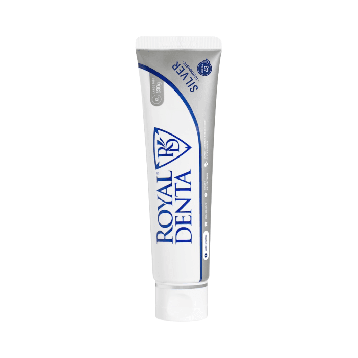 ROYAL DENTA dantų pasta su sidabru SILVER, 130 g-2