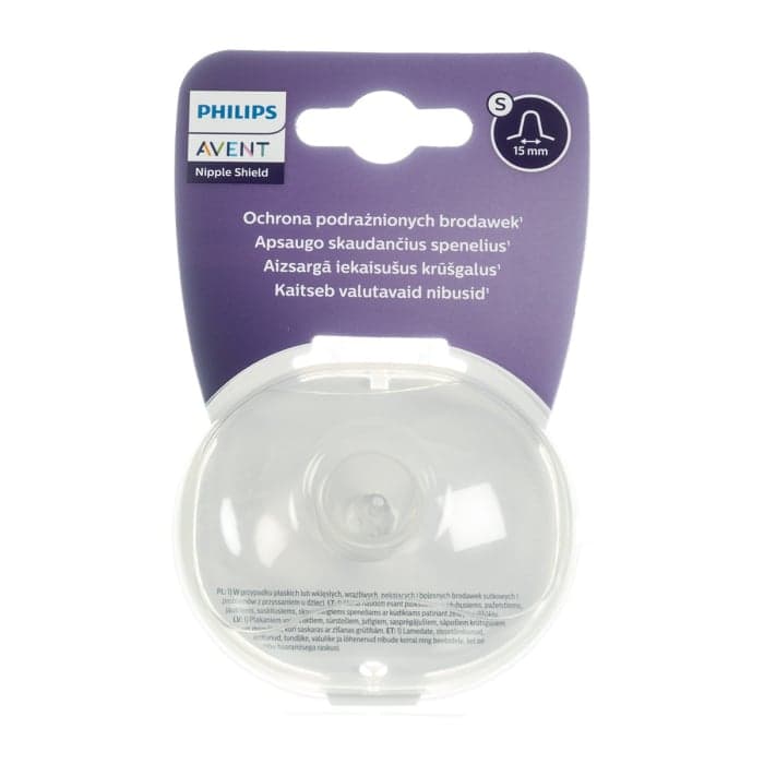 PHILIPS AVENT silikoniniai antspeniai, maži, 15 mm, SCF153/01, 2 vnt.