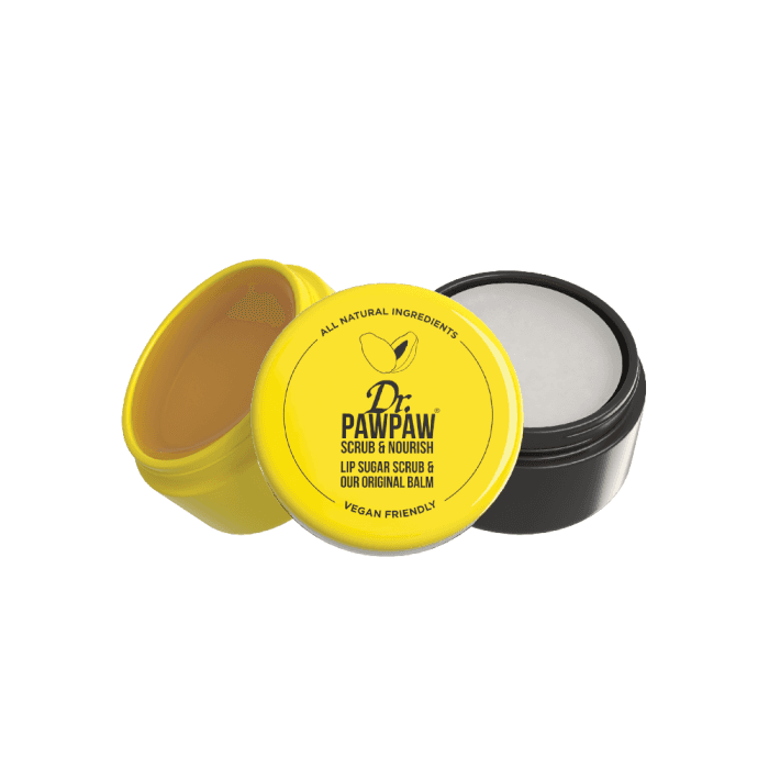 DR. PAWPAW lūpų šveitiklis-balzamas SCRUB & NOURISH, 16 g-2