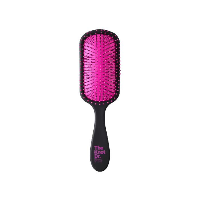 THE KNOT DR. plaukų šepetys FUCHSIA PRO KDP102, rožinė spalva, 1 vnt.