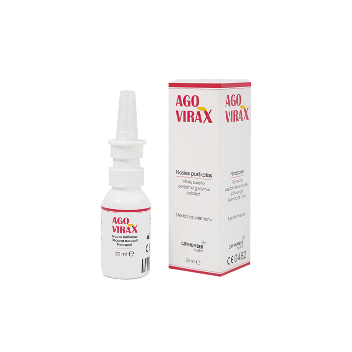 AGOVIRAX nosies purškalas, nuo 1 m., 20 ml-1